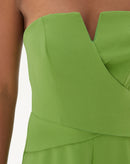 MACACÃO SEM ALÇAS DE ALFAIATARIA - VERDE