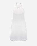 Vestido Curto Frente Única - Off-white